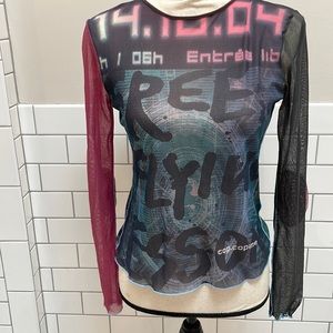 Cop.Copine Vintage See-Thru Tee